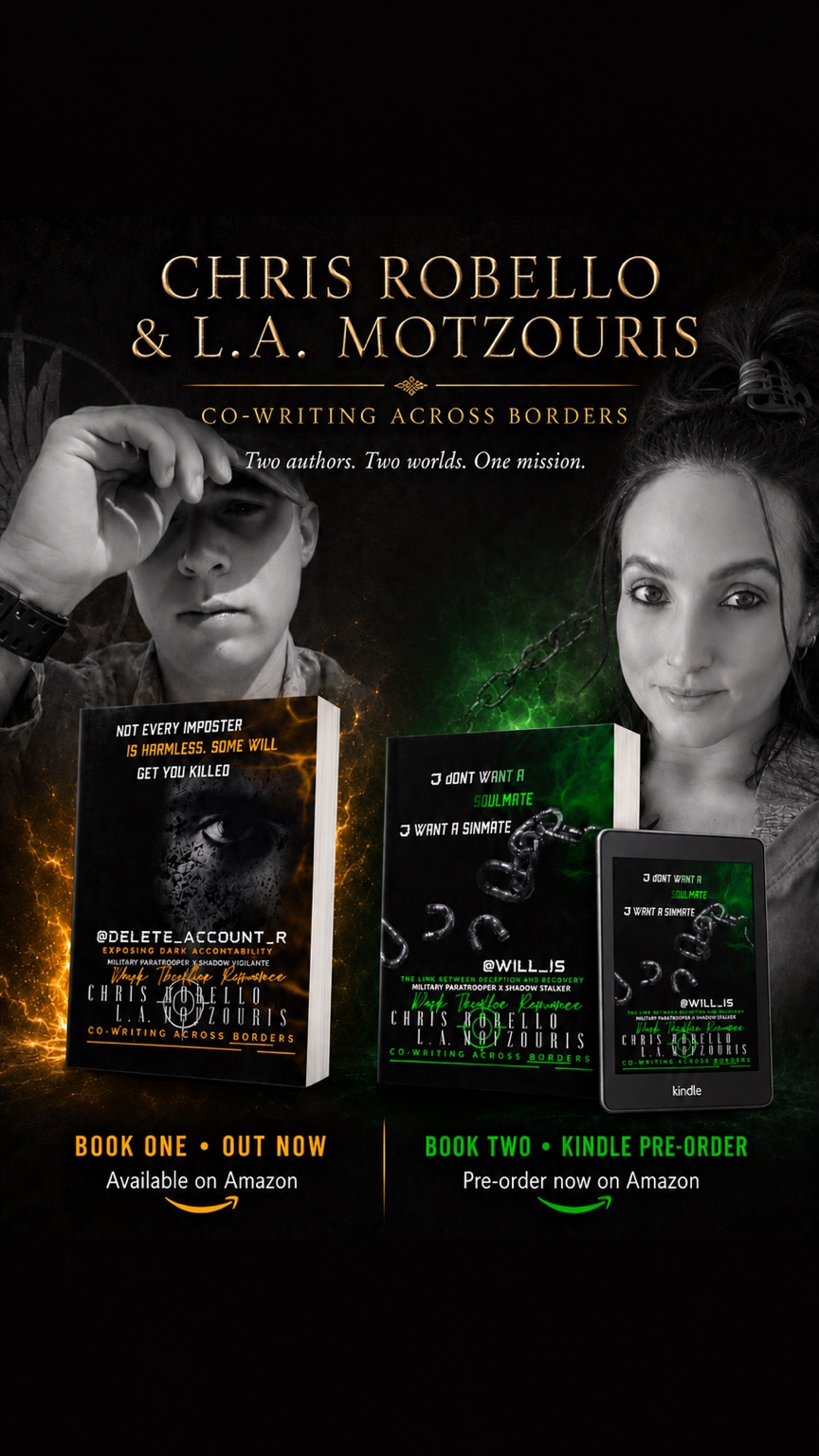 Chris Robello and L.A. Motzouris — Awareness Thrillers, Book One and Book Two